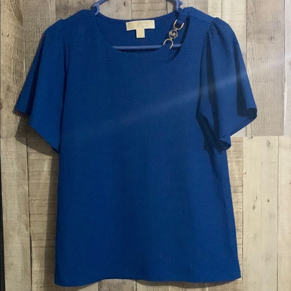 Elegant Blue Women's Top Michael Kors